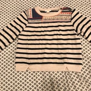 Striped Anthropologie Sweater